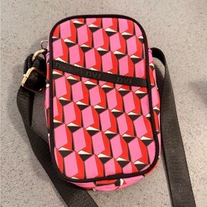 DVF for Target Pink and Red Crossbody Bag